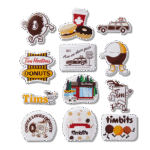 Sticker Pack - Set of 12 - Retro Logo - Image 2